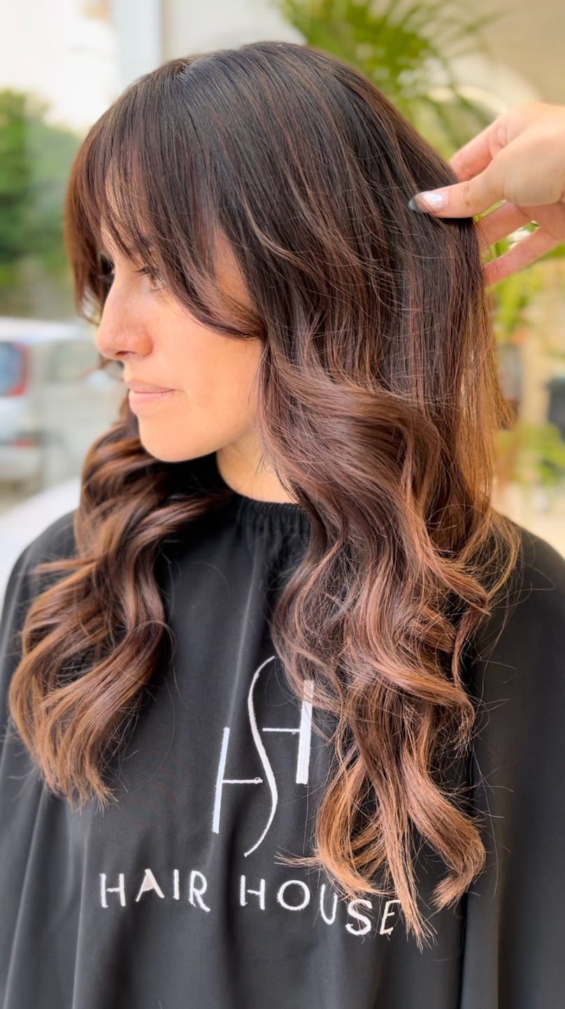 brown balayage